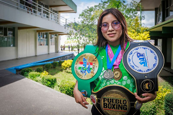 “Fany” González, pugilista de oro de la UAEMéx