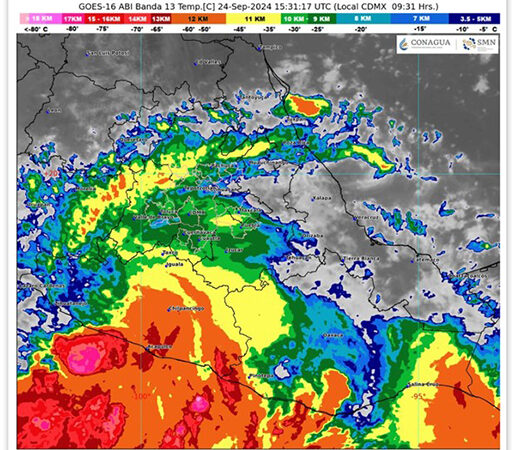 Helene se forma como tormenta tropical en el Atlántico.