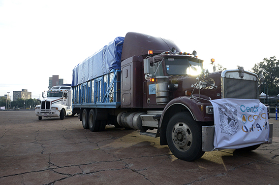 Envía “UNAM Solidaria”, primeras 40 toneladas de ayuda a Guerrero