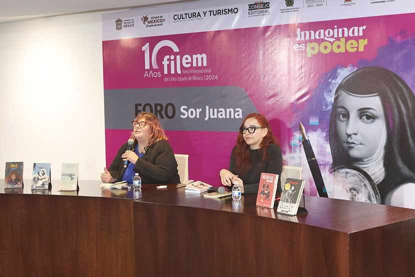 Tertulia literaria “Mujer y Literatura”, en el marco de la FILEM 2024.