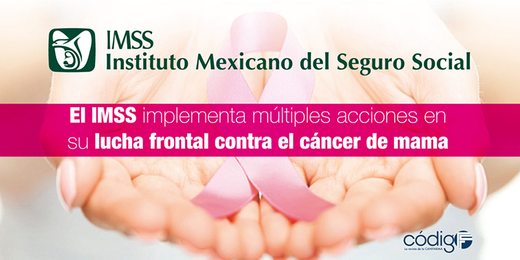 Refuerza IMSS-Edomex, acciones para prevenir el cáncer de mama