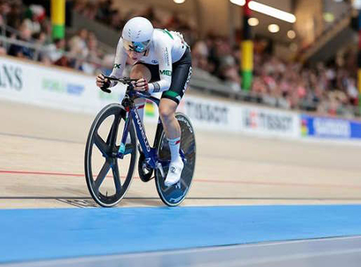 Gaxiola y Acevedo, representantes en la Liga de Campeones de Ciclismo de Pista