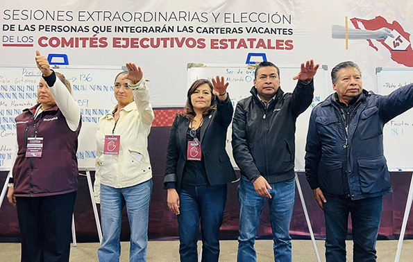 Morena Edomex, ya tiene nueva dirigencia