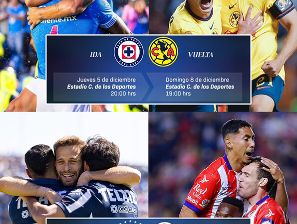 Listos los horarios de semifinales de la Liga MX