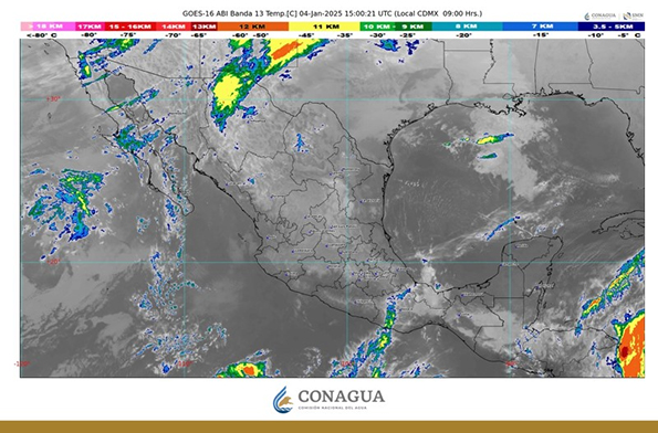 Heladas de hasta -10 grados en México, por el frente frío 21