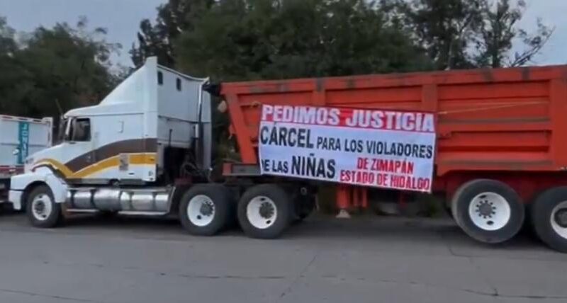 Caos ante nuevos bloqueos de transportistas en Edomex