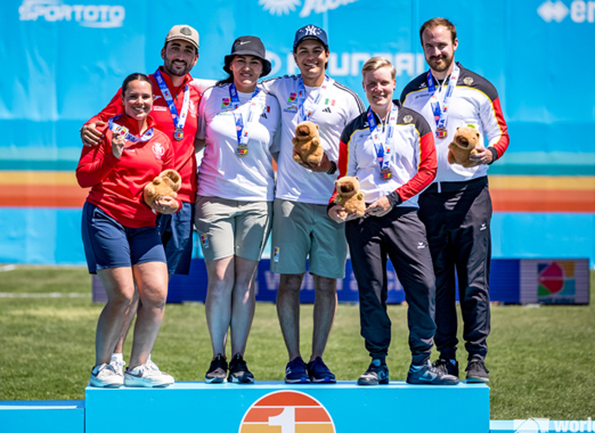 México se proclama campeón en serial de Tiro con arco