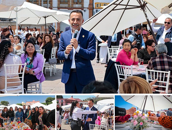 Con incremento salarial, celebra Metepec a las Mamás servidoras públicas