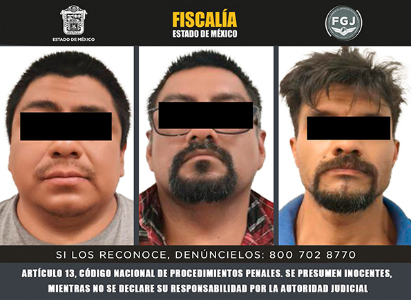 Detienen a 3 por robo a transporte de carga