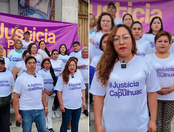 En Capulhuac, conforman colectivo que reclama justicia por la violencia de su edil