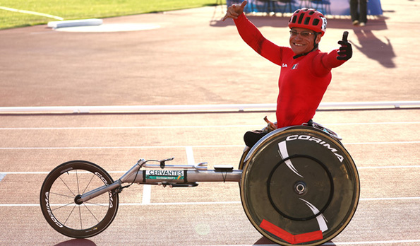 Presea de plata para el Para Atleta mexiquense “JJ” Cervantes en Suiza