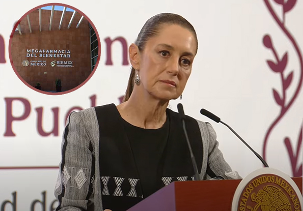 “Megafarmacia” en Huehuetoca sigue operando, señala Sheinbaum