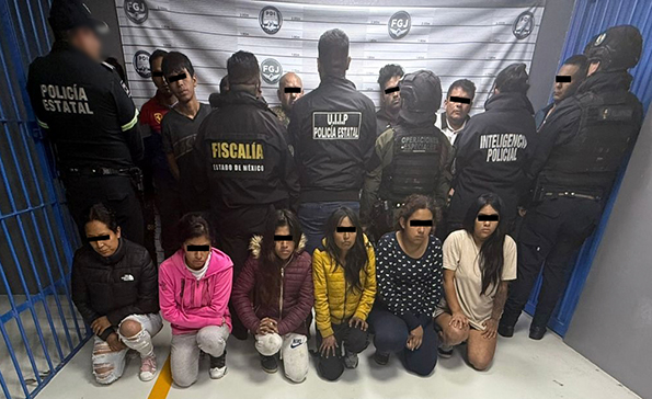 Aseguran armas y drogas en hotel de Neza; hay 16 detenidos