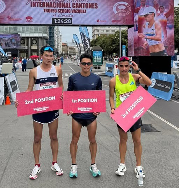 González, Ortiz y Barba, regresan con medallas de La Coruña