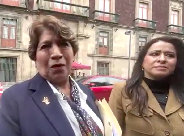 En Jilotzingo también hay inundaciones informa Delfina Gómez