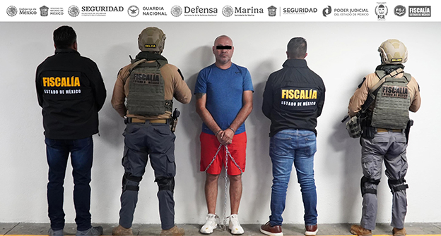 Al penal, extorsionador de pollerías de LFM en Ixtapan de la Sal