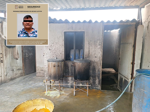 Por coincidencia, SSEM localiza laboratorio de droga en Chalco