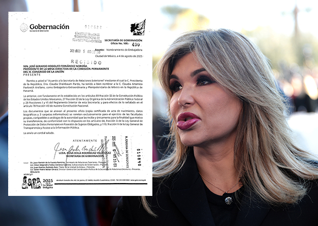 Pavlovich es nombrada embajadora de México en Panamá