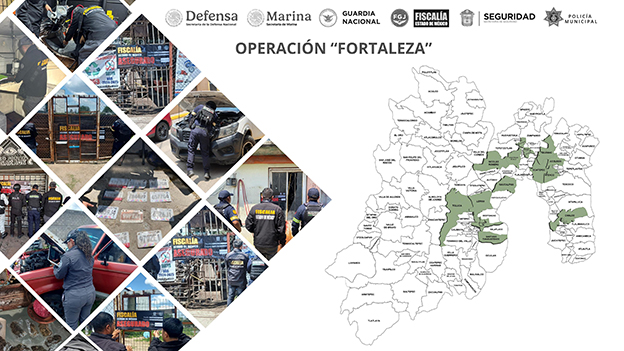 En operativo “Fortaleza” aseguran 21 inmuebles por venta ilegal de autopartes