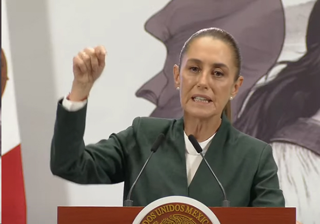 Reta Sheinbaum al gobierno de EEUU; dice defender la soberanía del país
