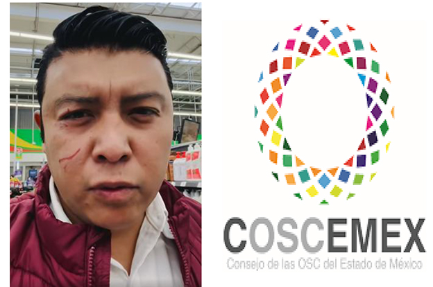 Agreden en intento de asalto al presidente de las OSC´s del Edomex