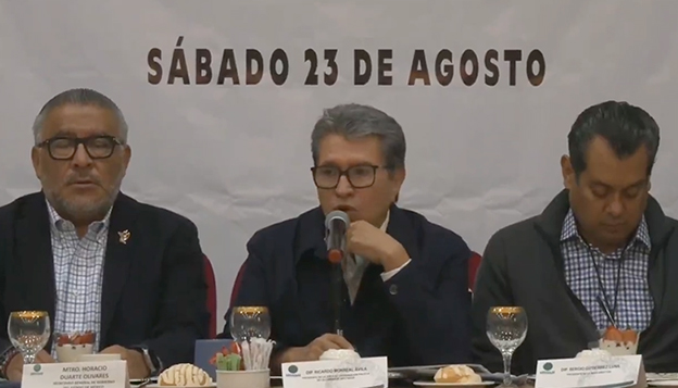 “En unidad con sus excepciones”: Ricardo Monreal en plenaria mexiquense