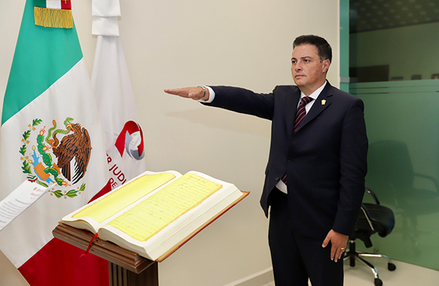 Díaz Juárez es ungido titular del Órgano Administrativo del PJEdomex