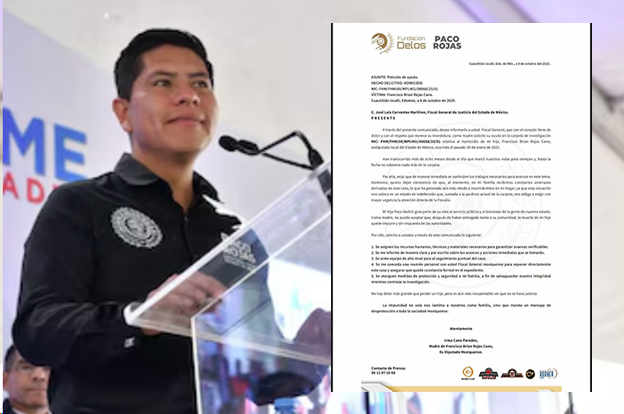 Exigen esclarecer asesinato de “Paco” Rojas Cano; familia acusa amenazas