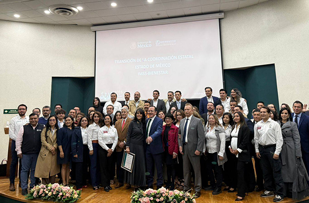 Se concreta transición en la Coordinación IMSS-Bienestar del Edomex