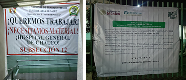 Cierra Hospital de Chalco por falta de insumos; gobierno dice que es remodelación