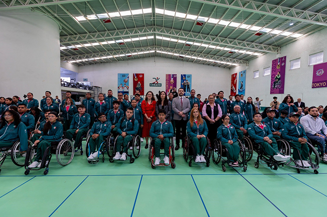 Parte seleccionado mexicano rumbo a Parapanamericanos Juveniles de Chile