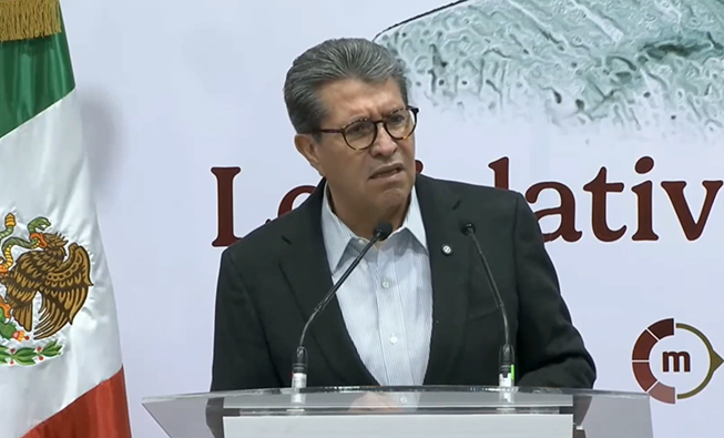 Confirma Monreal reasignación presupuestal con recortes al INE, PJ y TEPJF