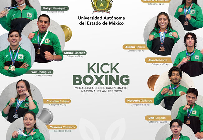 UAEMéx supera su meta y suma 58 medallas en Nacionales Universitarios ANUIES 2025