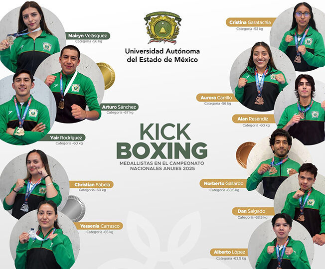 UAEMéx supera su meta y suma 58 medallas en Nacionales Universitarios ANUIES 2025