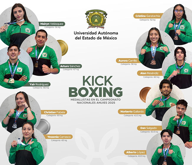 UAEMéx supera su meta y suma 58 medallas en Nacionales Universitarios ANUIES 2025