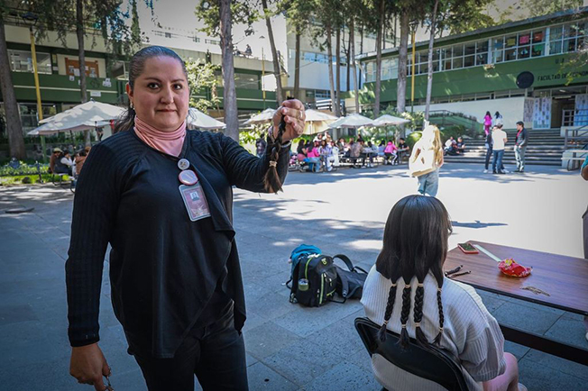 Promueve UAEMéx, donación de cabello para elaborar pelucas oncológicas