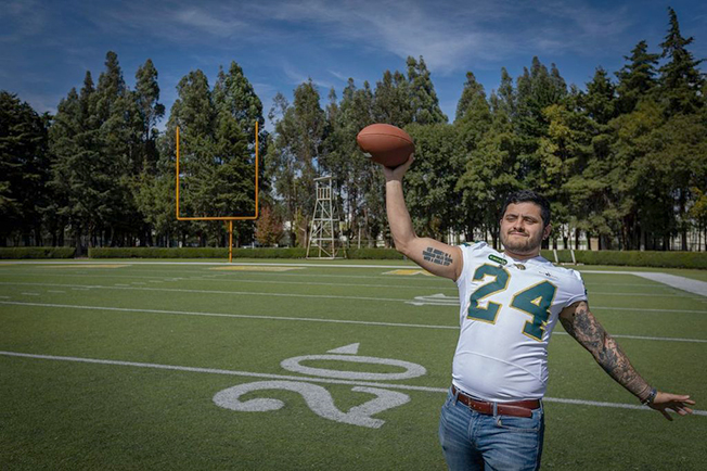 Rodrigo Reachi Nava, Potro Salvaje que es parte del Tazón Azteca