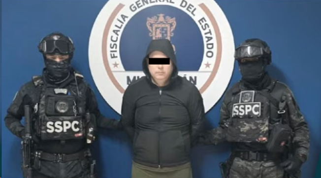 Detienen en Morelia a “El Licenciado”, primer actor intelectual de Carlos Manzo