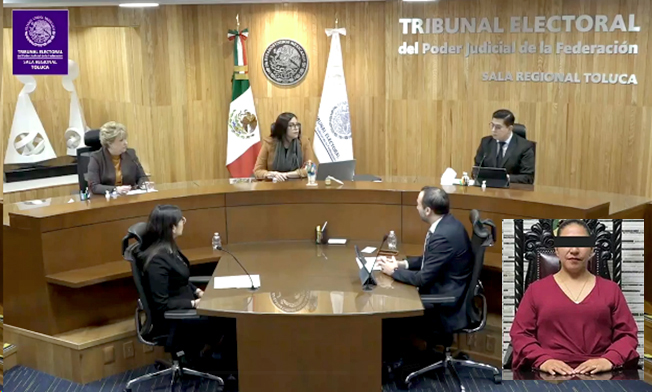 Resuelve TEPJF, a favor de alcaldesa con licencia de Capulhuac para nombrar sustituto