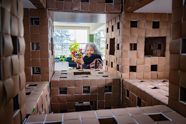 Rocío Rojas, matemática de la UAEMéx, convirtió la papiroflexia en puente al conocimiento