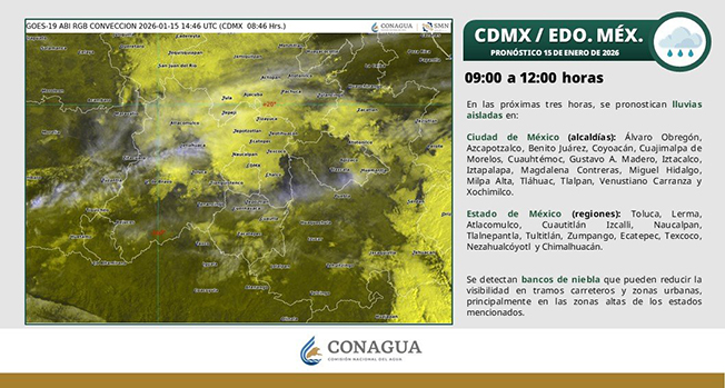 Heladas y chubascos en Edomex por frente frío 28