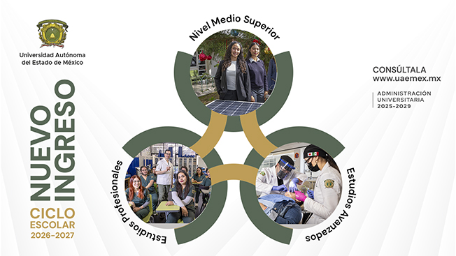 UAEMéx lanza su convoca a bachillerato, licenciatura y posgrado