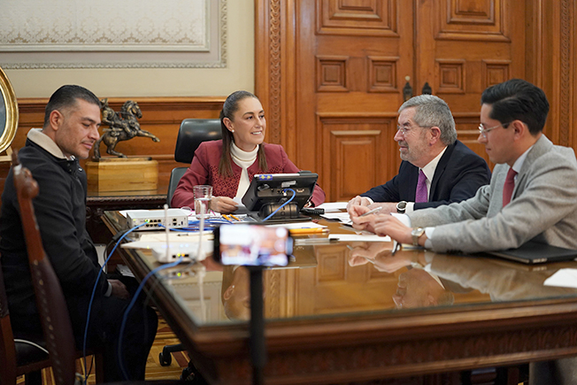 “Trump insistió en apoyar a México en el tema del narco”: Sheinbaum