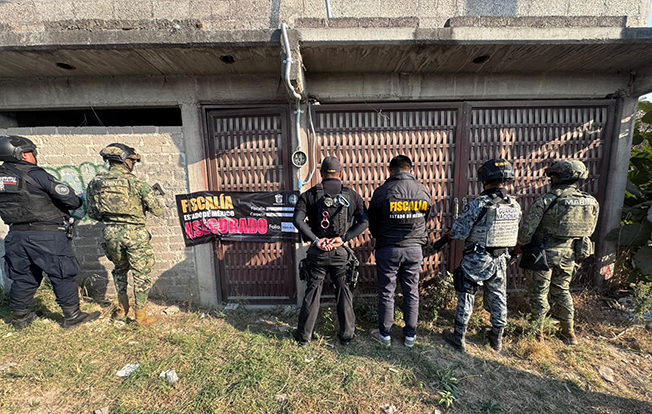 Ya suman 1,627 inmuebles asegurados en Operativo Restitución: FGJEM