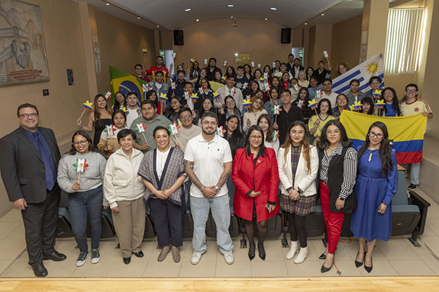 Bienvenida en la UAEMéx a estudiantes de movilidad para el periodo 2026A