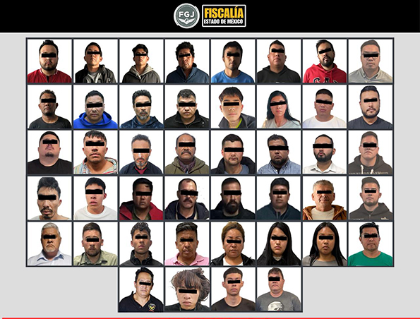 FGJEM reporta 44 detenciones de falsos policías