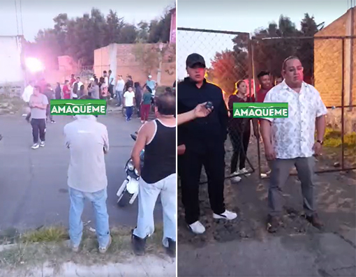 Explosión por pirotecnia, cimbra Barrio El Chamizal en Ozumba