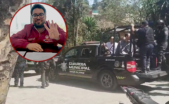 Mientras policía reprime, alcalde de Naucalpan ofrece Asamblea del Pueblo “virtual”