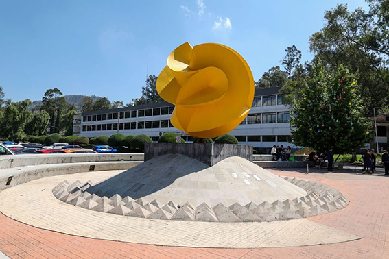 UAEMéx restaura la emblemática obra de la Esfera Cuántica “Tlacayótl”