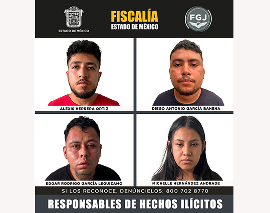 Más de un siglo de prisión para sicarios de policías de Malinalco